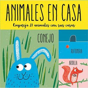 Animales en casa. Empareja 27 animales con sus casas