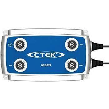 Cargador de Baterías CTEK D250TS - 4 Etapas, 24 Voltios, 10 Amperios