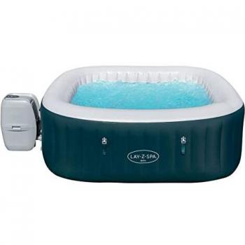 BESTWAY - Spa Hinchable Lay-Z-Spa Ibiza Para 4-6 personas Cuadrado 180x180x66 cm
