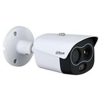Videocámara de Vigilancia Dahua DHI-TPC-BF1241-B10F12-DW-S2, Cámara IP Bullet Lite Mini Híbrida Térmica + Visible, Resolución 256x192, 4MP,