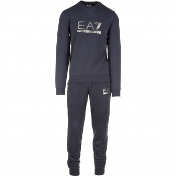 Emporio Armani EA7 chándal con pantalones y sudadera fashion hombre azul oscuro