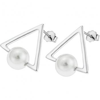 Pendientes Triángulo Time Road WS01808 Plata Mujer