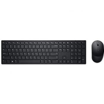 Dell KM5221W - Teclado y ratón inalámbricos QWERTY Nórdico Negro