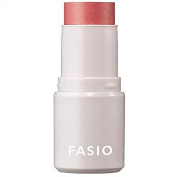 Kose Fasio Waterproof Multi Face Stick 19 Cherry Flambe - Skin Makeup Blush and Highlighter