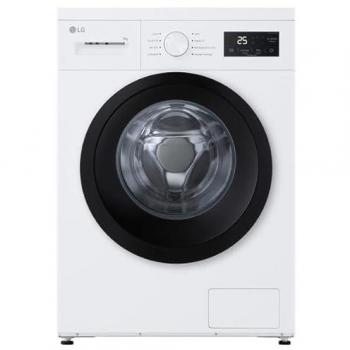 Lavadora LG F94N15WHS Carga Frontal 9 kg 1400 rpm Con Tecnología de Vapor y Motor Inverter