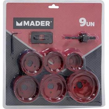 Mader Sierra Corona Acero Carbono, 9 Unidades x 51791