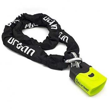 Urban Security U4K170 Cadena Antirrobo Moto candado Nivel 11, Acero Cementado, ø10, 170 cm