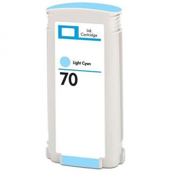 Cartucho de Tinta Pigmentada Cyan Light HP 70 - Reemplaza C9390A