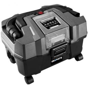 Aspiradora industrial Graphite Energy+ 58GE105, 18V, 150W, capacidad de 10L, sin batería