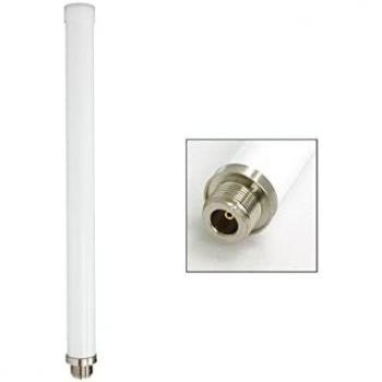 Antena WiFi Omnidireccional Dual 2,4Ghz/5dBi 5Ghz/9dBi N Hembra AOA-2458-59-TF