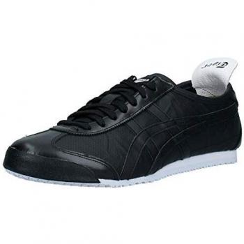 Onitsuka Tiger Men's Mexico 66 Low-Top Sneakers, Black