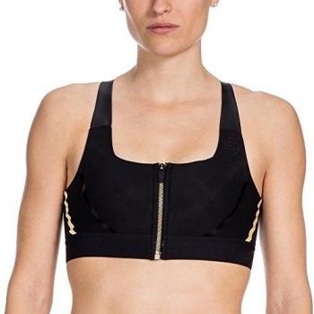 Skins A400 Womens Speed Crop - Sujetador para mujer, color Oro, talla S