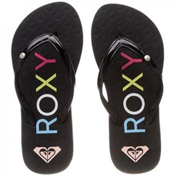 Roxy Rg Sandy Ii, Zapatos de Playa y Piscina para Niñas, Negro