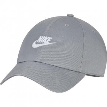 Gorra Swoosh Nike Club Futura Wash sin estructura - Gris (M/L)