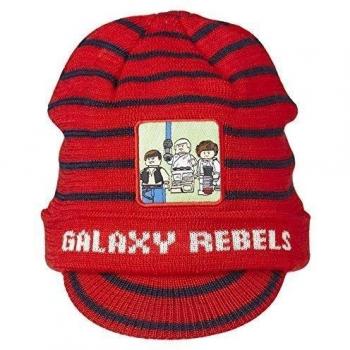 LEGO Wear Star Wars - Gorro de punto para niño, color rot