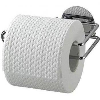 Portarollos TurboLoc para el baño cromado acero inoxidable