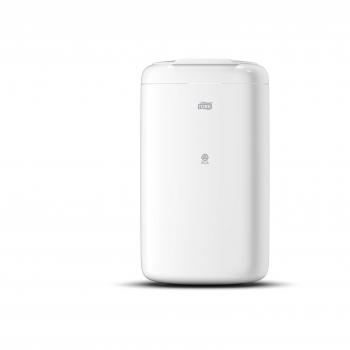 Cesto de Basura Tork B3 Elevation Mini 5 Litros Blanco, con tapa autoclave y dimensiones compactas (33.8 x 19 x 16 cm)