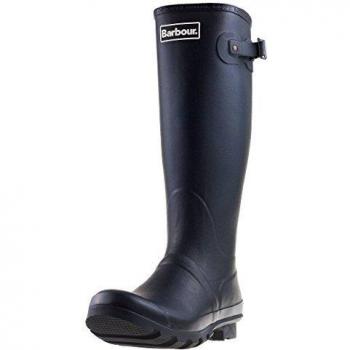 Barbour Mens Bede Winter Waterproof Wellington Snow Rain Mid Calf Boots - Black - 11