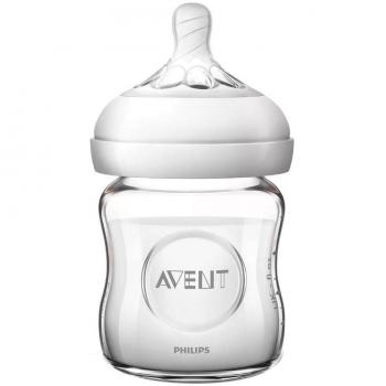 Philips Avent Biberón Natural de Vidrio 120ml SCF051/17