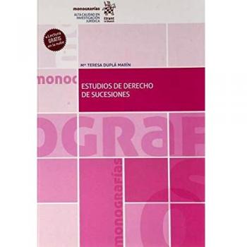 Estudios de Derecho de Sucesiones