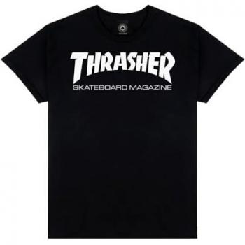 Camiseta Thrasher Skate Mag Kids, Negro, Manga Corta, Unisex Adulto, Talla S