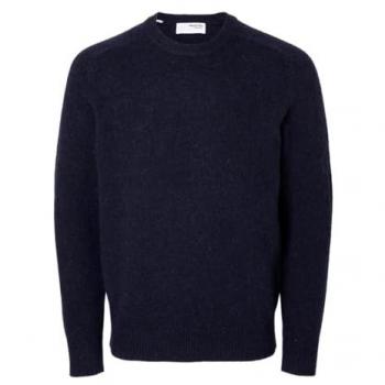 Men's Long Sleeve Knit Crew Neck Pullover Sky Captain - Navy - Size: LARGE