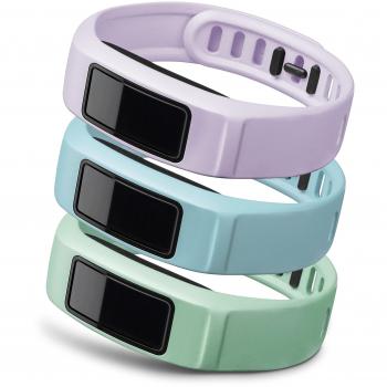 Garmin 010-12336-03 Large Coloured Wrist Band for Vivofit 2, Blue/Green/Lilac