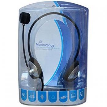 MediaRange MROS302 auricular con micrófono - Auriculares con micrófono