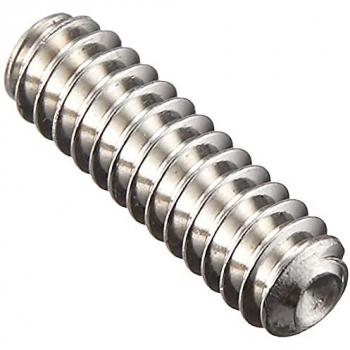 Fender Vintage Stratocaster Bridge Height Screws Pack of 12 - Chrome Metric Replacement Parts