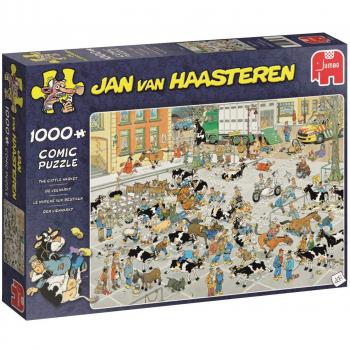 Jan Van Haasteren The Cattle Market 1000-Piece Jigsaw Puzzle