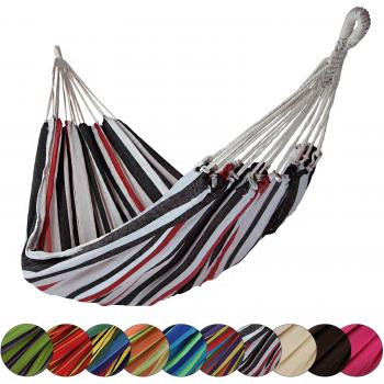 BB Sport Hamaca Tela Colgante 200 x 140 cm Ligera Capacidad Carga 200 kg Bolsa Transporte, Color:Sylt