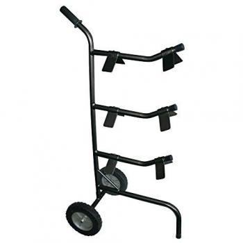 Carro Premiere para 3 Sillas de Montar Plateado