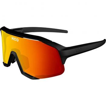Koo Gafas De Sol Fotocromáticas Demos - Gafas de sol, lentes fotocromáticos, color negro con detalles en naranja