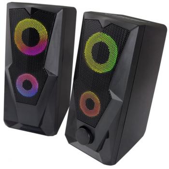 Altavoces PC Esperanza BAILA Negro Multicolor