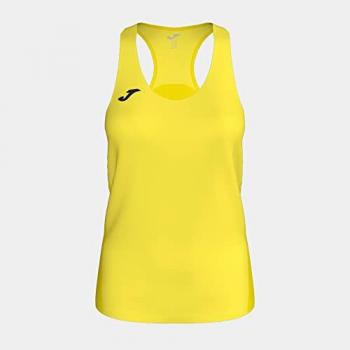 Camiseta de Tirantes R-Winner para Mujer en color Amarillo
