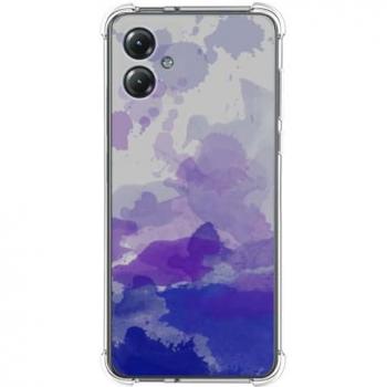 Funda Antigolpes de Silicona para Motorola Moto G54 5G Diseño Acuarela 09