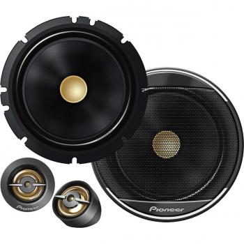 Pioneer TS-A1601C 6.5-Inch 2-Way Component Car Speakers - 350 Watts Max / 80 RMS (Pair)