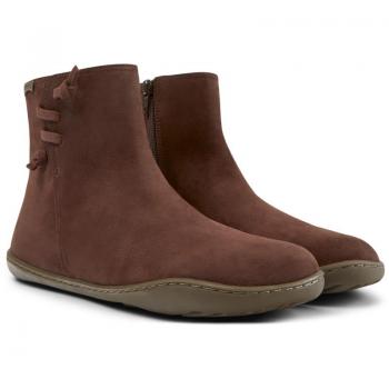 Camper Peu Cami Women's Ankle Boots - Brown Suede, Size 42