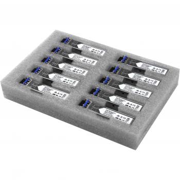 StarTech.com Cisco GLC-LH-SMD Compatible SFP Module, 1000BASE-LX/LH Fiber Transceiver, GLCLHSMD10ST, 10 Pack