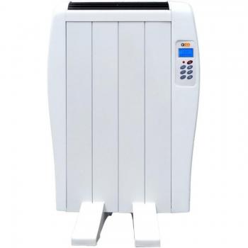 Haverland EC Emisor Térmico de 4 Elementos de Aluminio 600W. Bajo Consumo. Calentamiento Rápido. Temporizador. Mando a Distancia. hasta 8m2