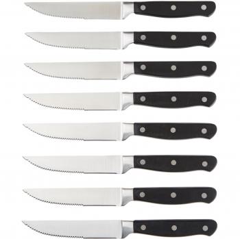 Amazon Basics - Juego de 8 cuchillos de carne