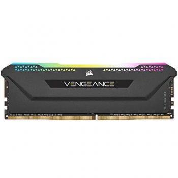 Memoria RAM DDR4 16GB (2x8GB) Corsair Vengeance RGB Pro SL 4000MHz Optimizada para AMD Color Negro