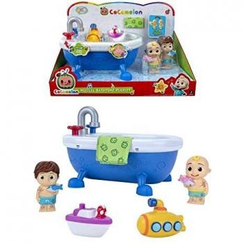 Cocomelon: Bañera Musical CoComelon Multicolor con Figuras de JJ & Tom Tom