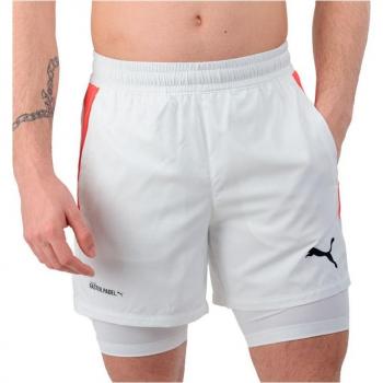Pantalón de pádel Puma Individual Teamgoal Blanco Hombre