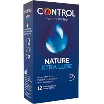 Control Adapta Nature Extra Lube Preservativos 12 Unidades