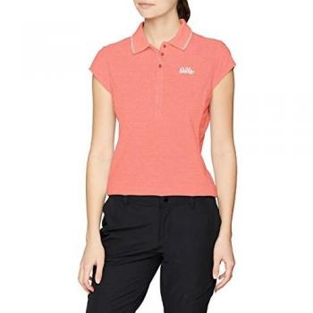Odlo Polo S/S kumano Polo, Primavera/Verano, Mujer, Color Dubarry Melange, tamaño Extra-Small