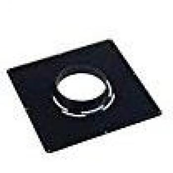 Placa de limpieza de acero inoxidable negro 30x50 D.155 TEN