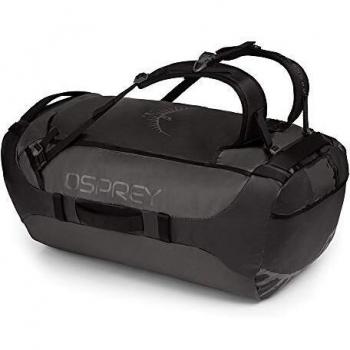 Osprey Transporter 95 Unisex Durable Duffel Travel Pack with Harness - Black