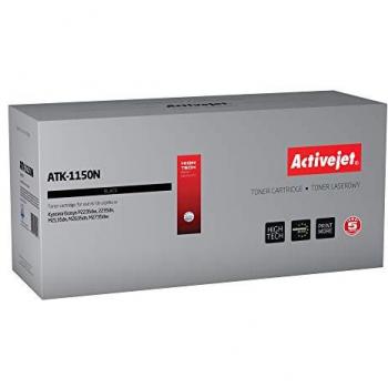 Tóner Compatible Activejet ATK-1150N Negro - 3000 Páginas, Sustituto Kyocera TK-1150