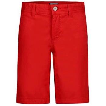 TOMMY HILFIGER - AME NEW CHINO SHORT OSTW PD - BERMUDA ROJA NIÑO